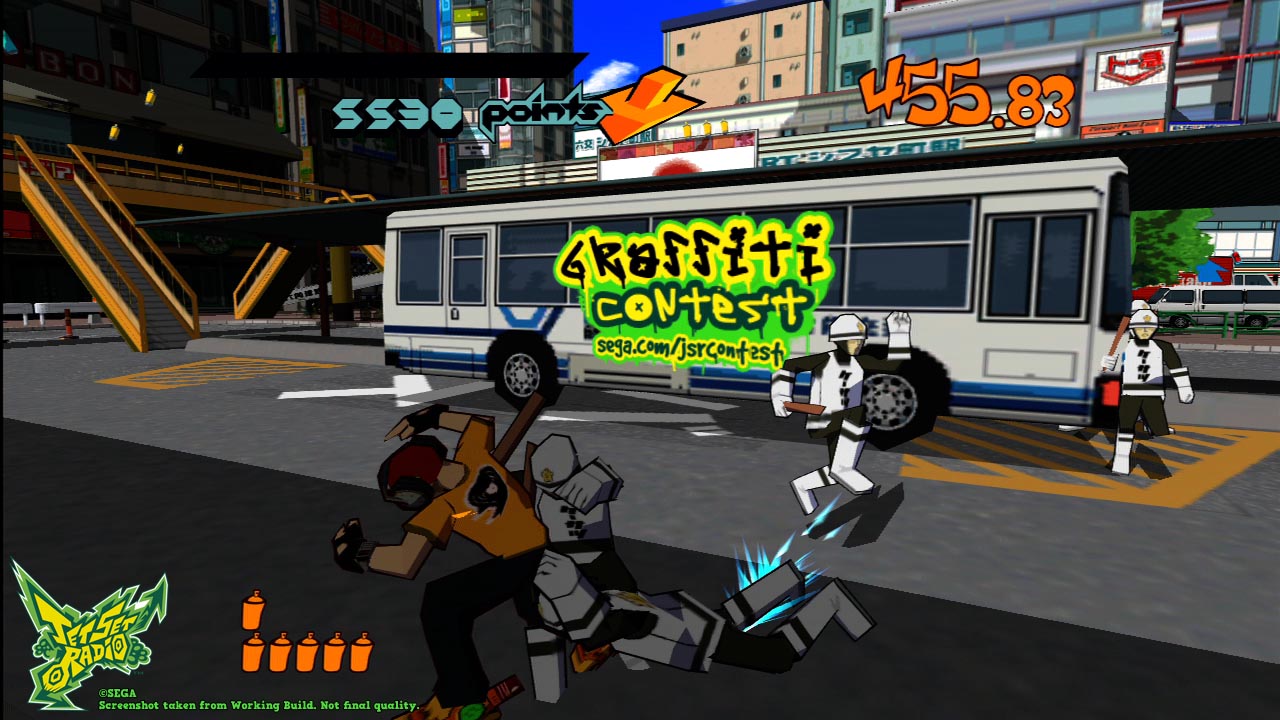 Jeu : Jet Set Radio - Multi