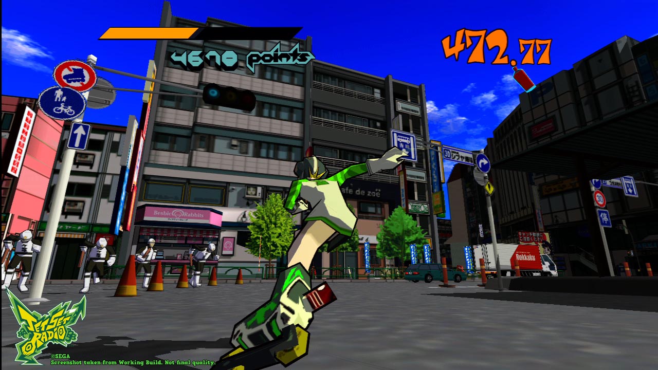Jeu : Jet Set Radio - Multi