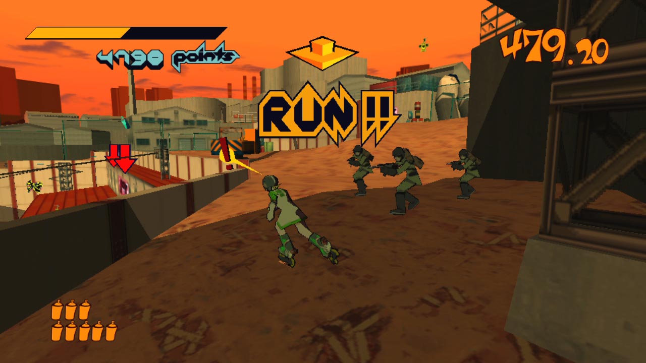 Jeu : Jet Set Radio - Vita