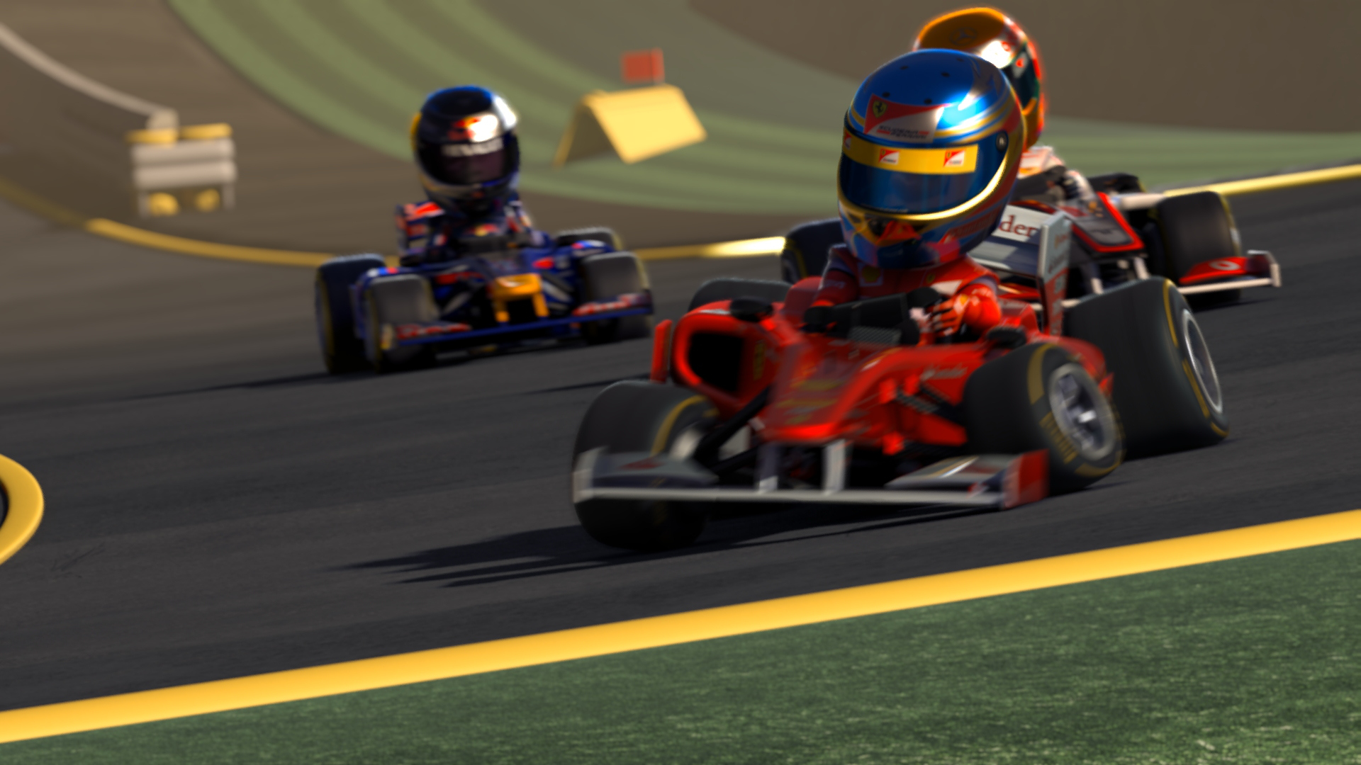 Jeu : F1 Race Stars - Multi