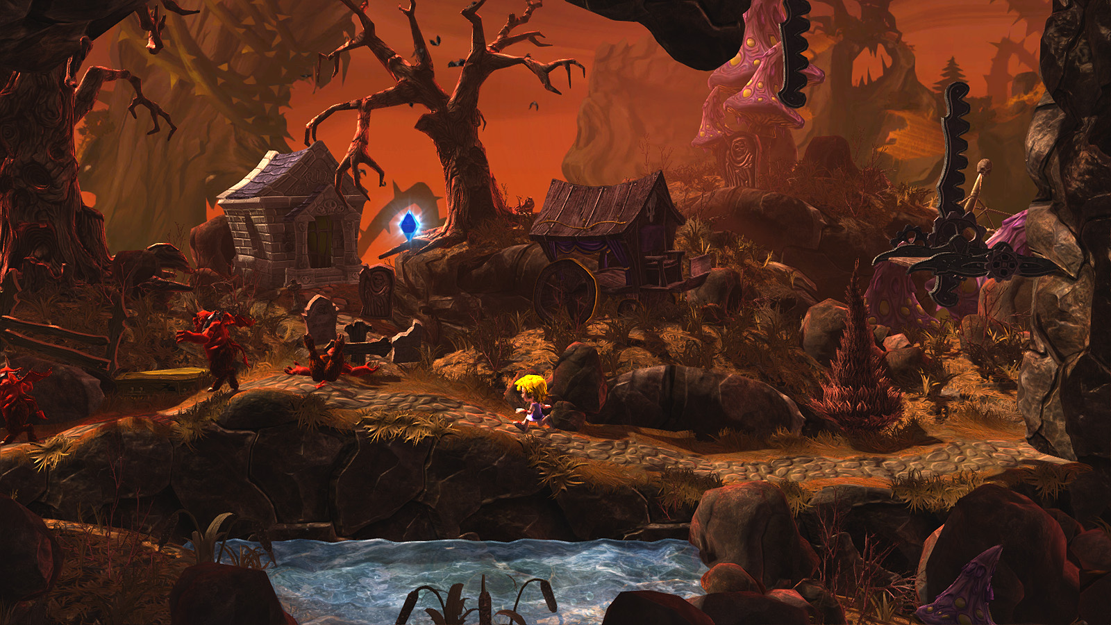 Jeu : Giana Sisters: Twisted Dreams - Multi