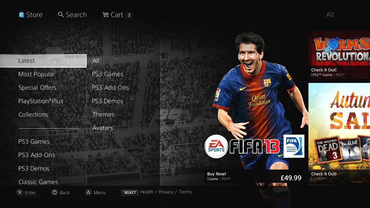 News : Le Playstation Store nouveau va arriver