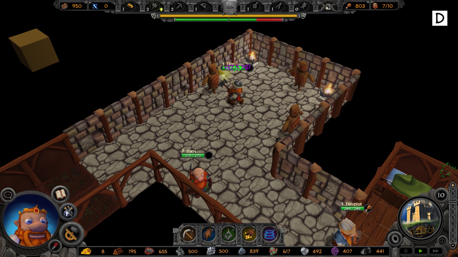 Jeu : A Game of Dwarves - Multi
