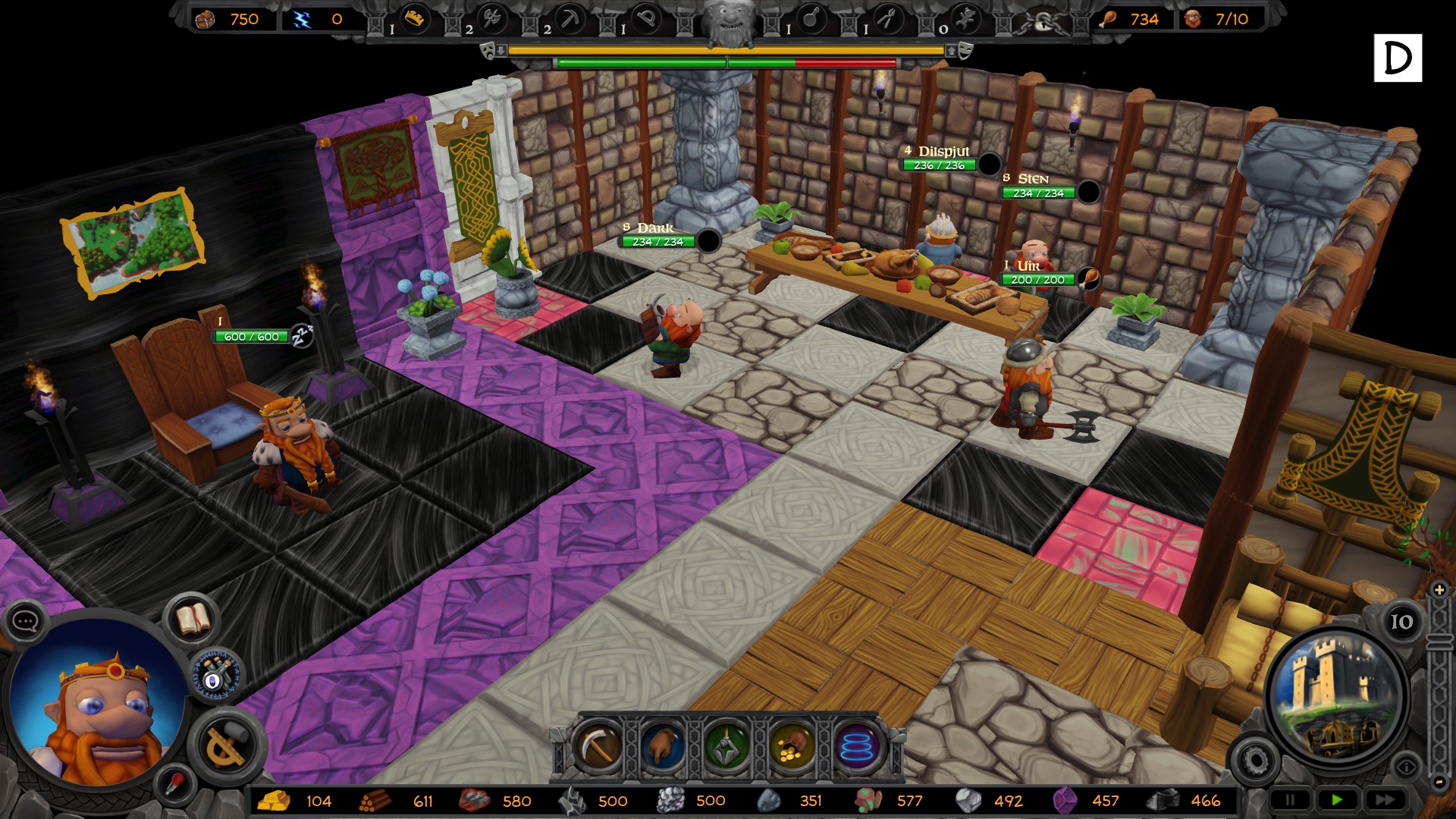 Jeu : A Game of Dwarves - Multi