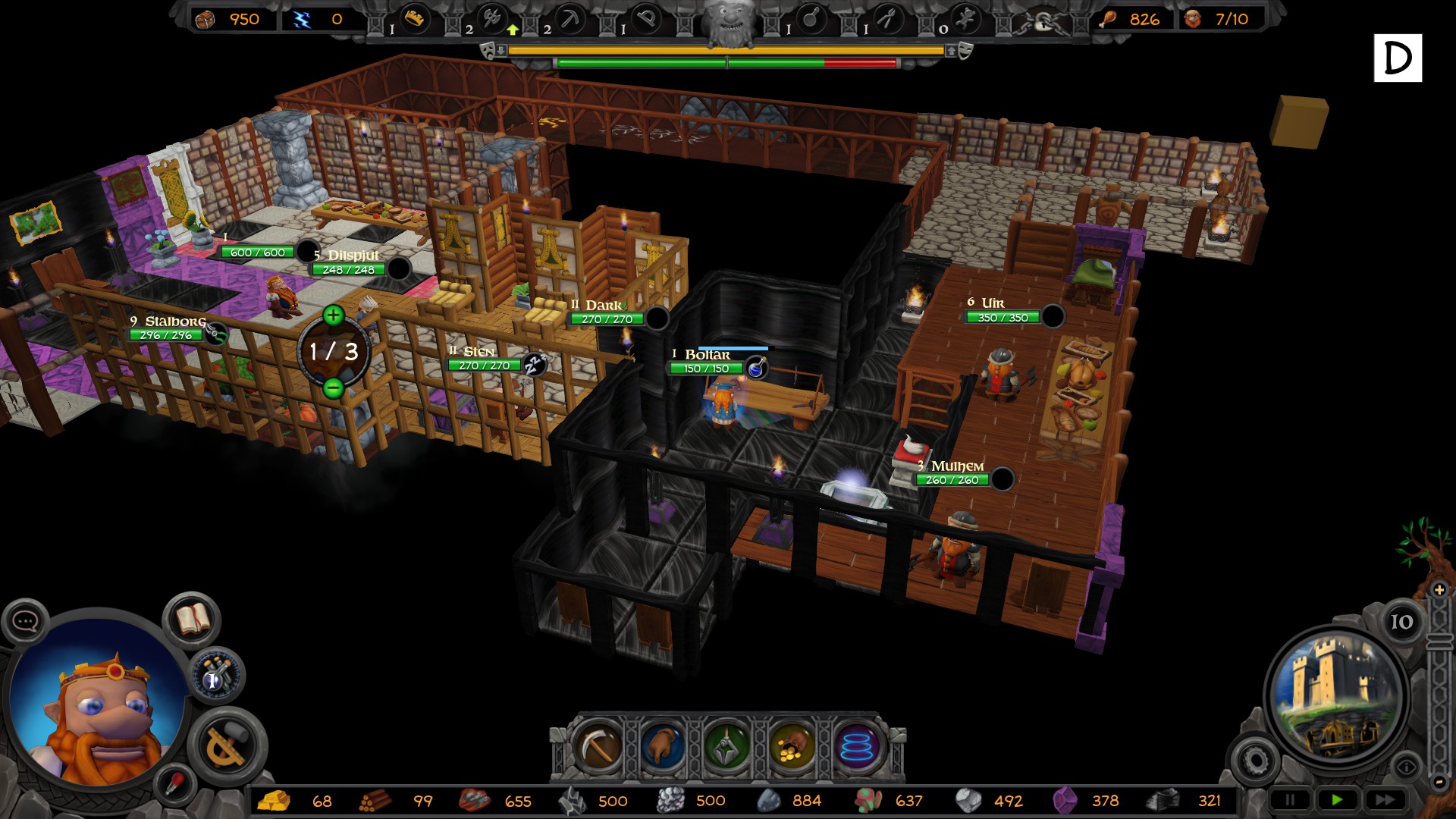 Jeu : A Game of Dwarves - Multi