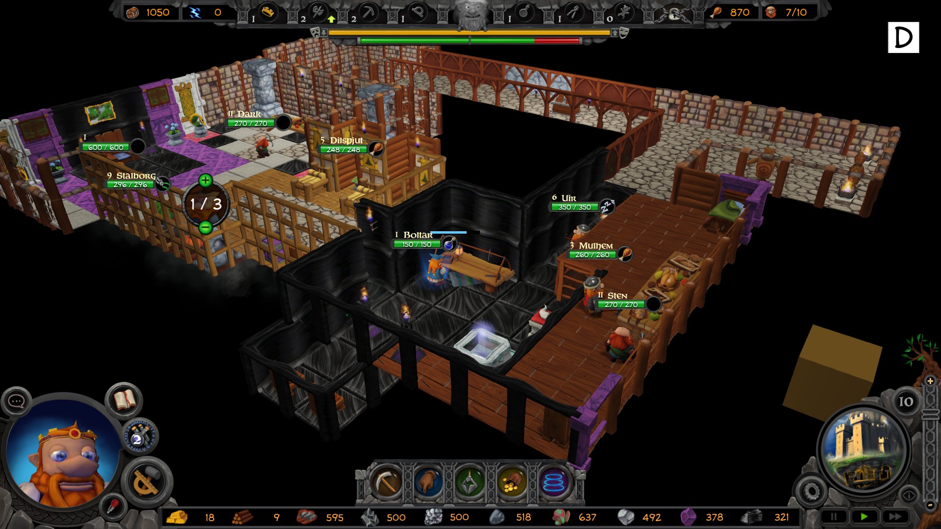 Jeu : A Game of Dwarves - Multi