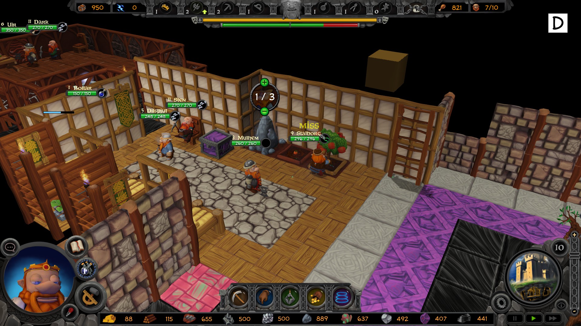 Jeu : A Game of Dwarves - Multi