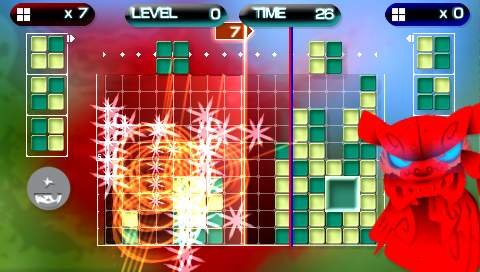 Jeu : Lumines 2 - PSP