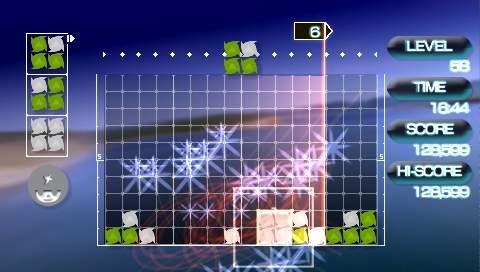 Jeu : Lumines 2 - PSP
