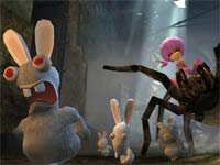 Rayman contre les lapins crétins