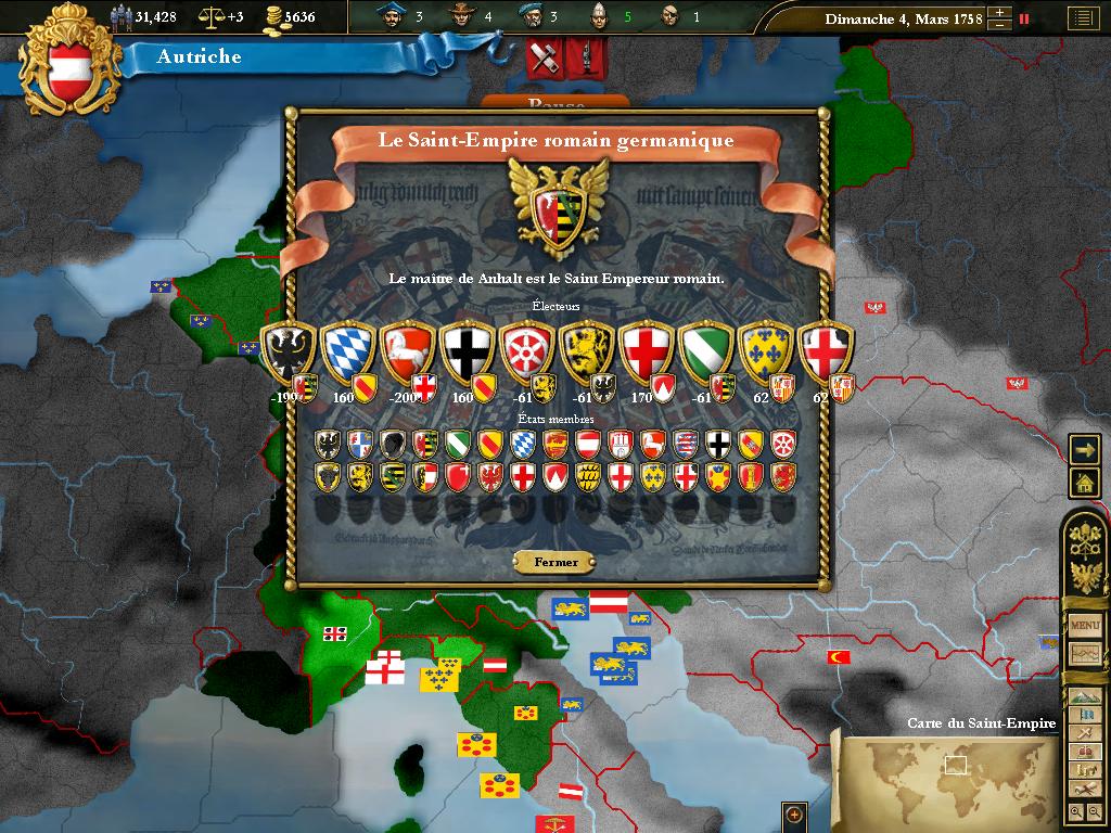 Jeu : Europa Universalis III : Napoleon's Ambition - PC