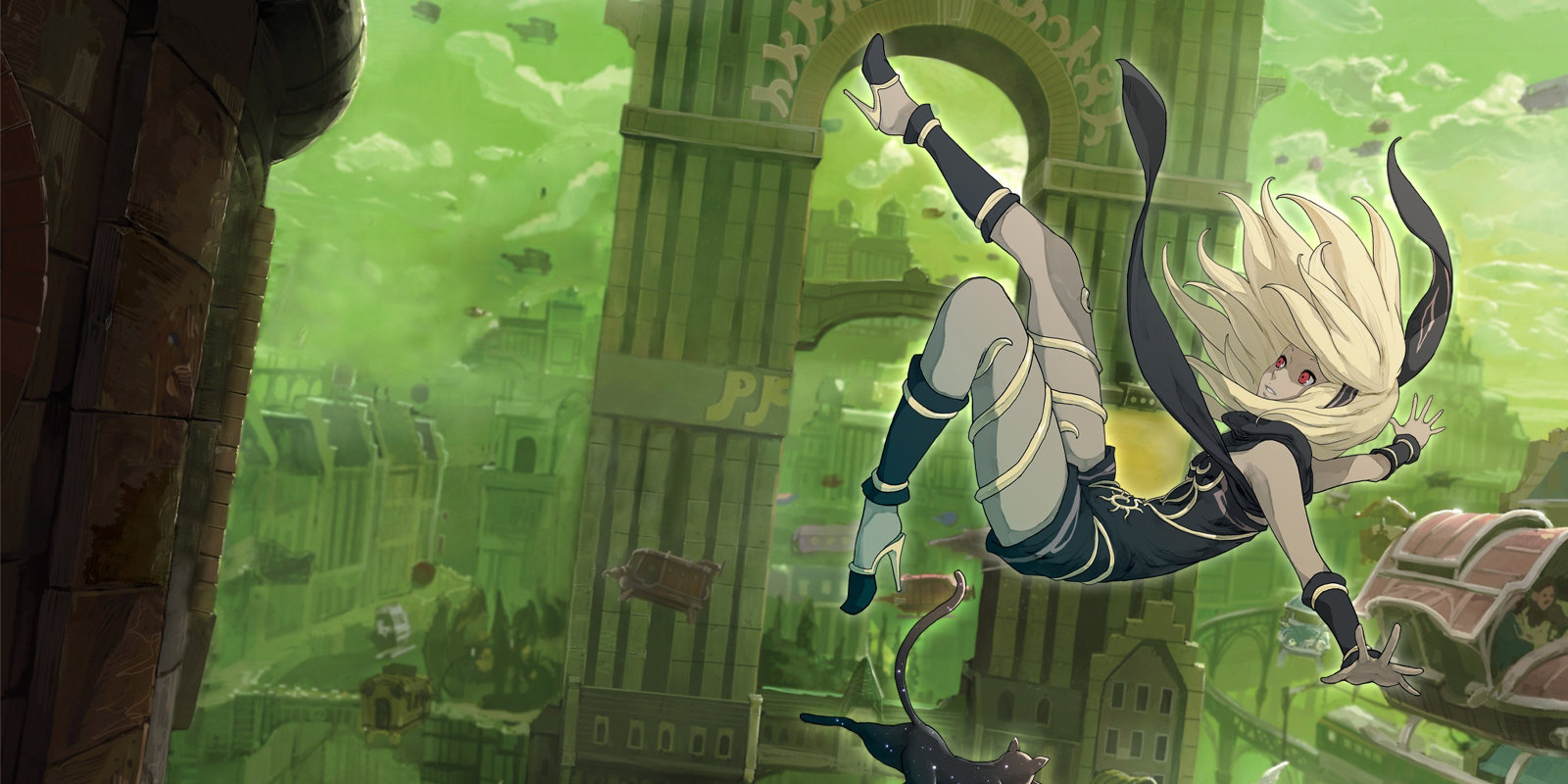quel animal accompagne kat en permanence dans gravity rush