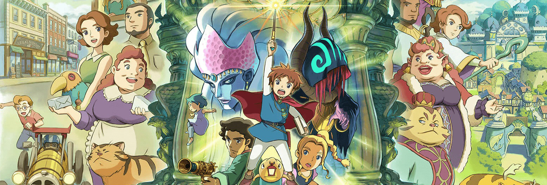 Jeu PS4 Ni No Kuni : La Vengeance De La Sorcière Céleste Remastered - Version FR Complète - Très Bon état