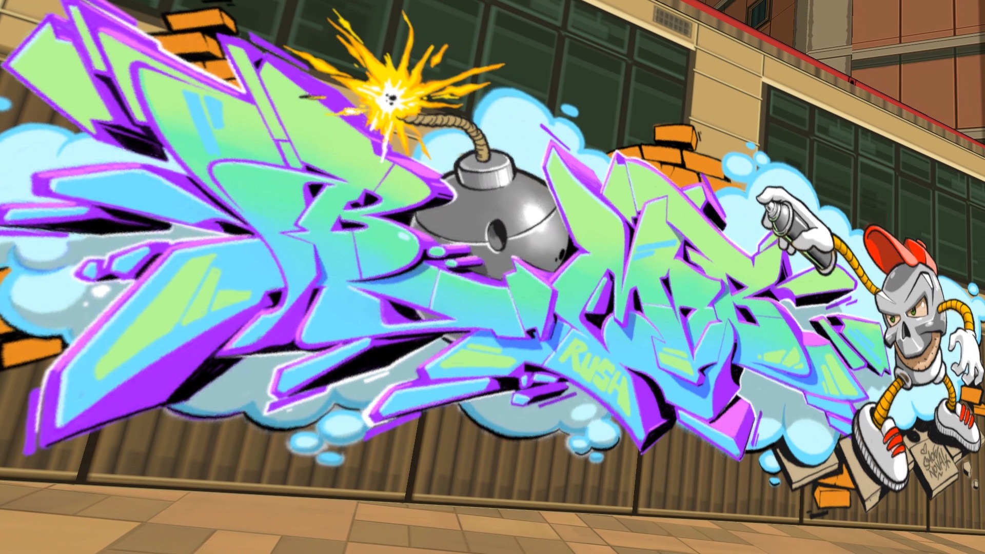 team reptile bomb rush cyberfunk team reptile bomb rush cyberfunk