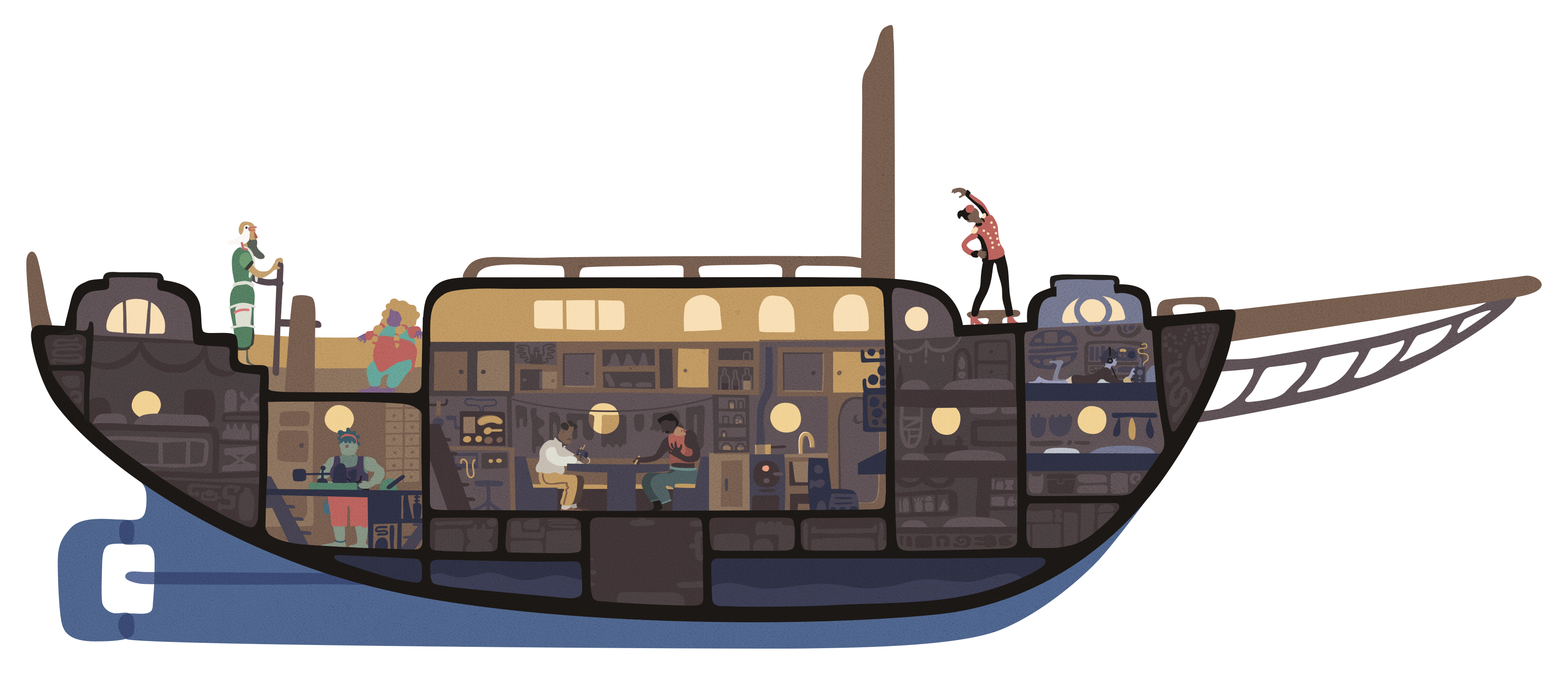 Saltsea Chronicles – Là-bas, ya de la mer salée